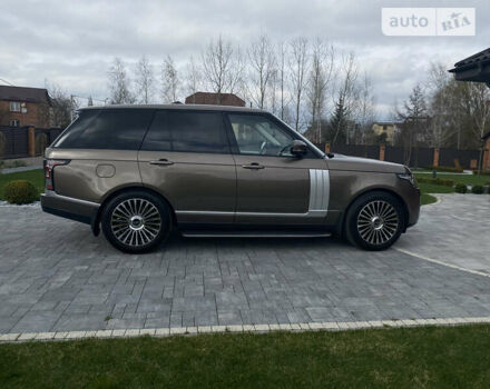 Коричневый Ленд Ровер Рендж Ровер, объемом двигателя 2.99 л и пробегом 203 тыс. км за 30500 $, фото 3 на Automoto.ua
