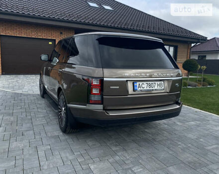 Коричневый Ленд Ровер Рендж Ровер, объемом двигателя 2.99 л и пробегом 203 тыс. км за 30500 $, фото 1 на Automoto.ua