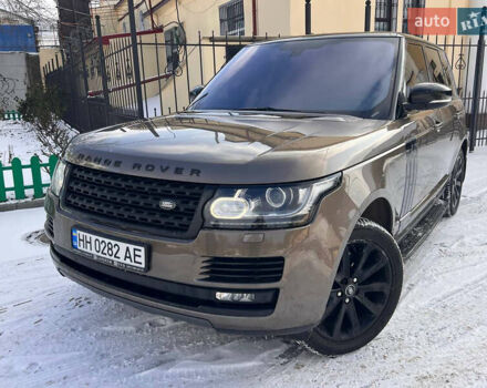 Коричневый Ленд Ровер Рендж Ровер, объемом двигателя 3 л и пробегом 240 тыс. км за 27000 $, фото 2 на Automoto.ua