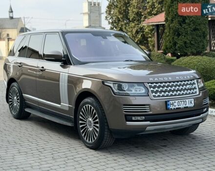 Коричневый Ленд Ровер Рендж Ровер, объемом двигателя 3 л и пробегом 205 тыс. км за 26900 $, фото 2 на Automoto.ua