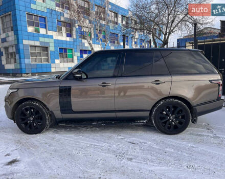 Коричневый Ленд Ровер Рендж Ровер, объемом двигателя 3 л и пробегом 240 тыс. км за 27000 $, фото 3 на Automoto.ua