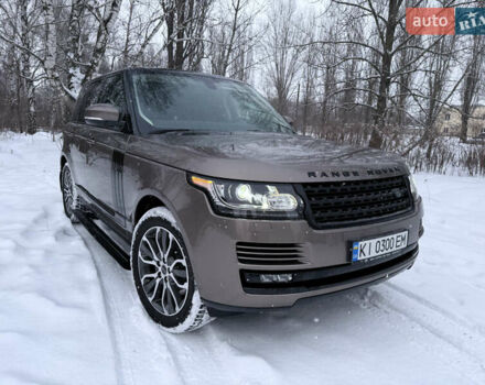 Коричневый Ленд Ровер Рендж Ровер, объемом двигателя 2.99 л и пробегом 128 тыс. км за 40500 $, фото 1 на Automoto.ua
