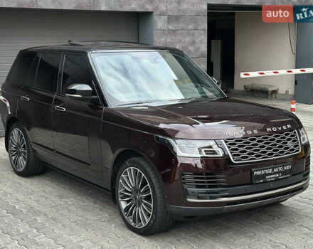 Ленд Ровер Рендж Ровер 2018 в Киеве на Automoto.ua Коричневый Ленд Ровер Рендж Ровер, объемом двигателя 4.37 л и пробегом 37 тыс. км за 105000 $, фото 8 на Automoto.ua