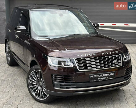 Ленд Ровер Рендж Ровер 2018 в Киеве на Automoto.ua Коричневый Ленд Ровер Рендж Ровер, объемом двигателя 4.37 л и пробегом 37 тыс. км за 105000 $, фото 1 на Automoto.ua