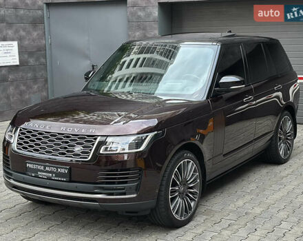 Ленд Ровер Рендж Ровер 2018 в Киеве на Automoto.ua Коричневый Ленд Ровер Рендж Ровер, объемом двигателя 4.37 л и пробегом 37 тыс. км за 105000 $, фото 7 на Automoto.ua