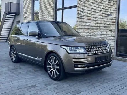Коричневый Ленд Ровер Рендж Ровер, объемом двигателя 5 л и пробегом 172 тыс. км за 33000 $, фото 1 на Automoto.ua