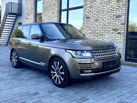 Коричневый Ленд Ровер Рендж Ровер, объемом двигателя 5 л и пробегом 175 тыс. км за 31700 $, фото 1 на Automoto.ua