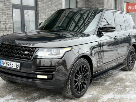 Коричневый Ленд Ровер Рендж Ровер, объемом двигателя 4.37 л и пробегом 200 тыс. км за 32500 $, фото 1 на Automoto.ua