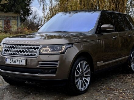 Коричневый Ленд Ровер Рендж Ровер, объемом двигателя 4.4 л и пробегом 208 тыс. км за 39000 $, фото 1 на Automoto.ua