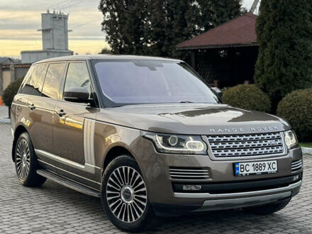 Коричневый Ленд Ровер Рендж Ровер, объемом двигателя 3 л и пробегом 205 тыс. км за 28900 $, фото 1 на Automoto.ua