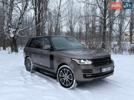 Коричневый Ленд Ровер Рендж Ровер, объемом двигателя 2.99 л и пробегом 128 тыс. км за 40500 $, фото 1 на Automoto.ua