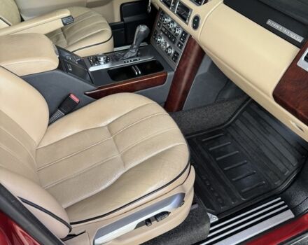 Ленд Ровер Рендж Ровер 2007 в Днепре (Днепропетровске) на Automoto.ua Красный Ленд Ровер Рендж Ровер, объемом двигателя 4.4 л и пробегом 190 тыс. км за 12500 $, фото 13 на Automoto.ua