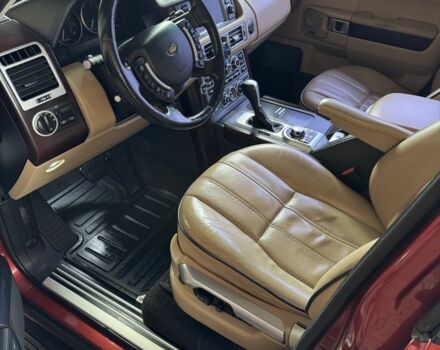 Ленд Ровер Рендж Ровер 2007 в Днепре (Днепропетровске) на Automoto.ua Красный Ленд Ровер Рендж Ровер, объемом двигателя 4.4 л и пробегом 190 тыс. км за 12500 $, фото 17 на Automoto.ua