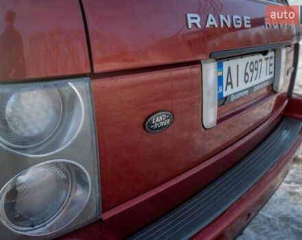 Червоний Ленд Ровер Рендж Ровер, об'ємом двигуна 4.2 л та пробігом 406 тис. км за 9520 $, фото 11 на Automoto.ua