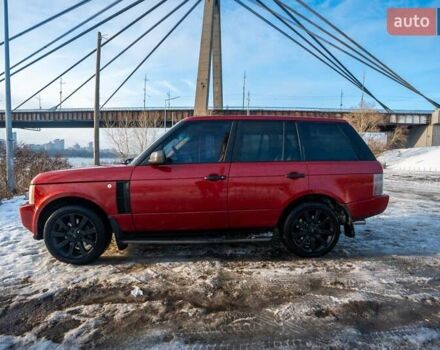 Червоний Ленд Ровер Рендж Ровер, об'ємом двигуна 4.2 л та пробігом 406 тис. км за 9520 $, фото 4 на Automoto.ua