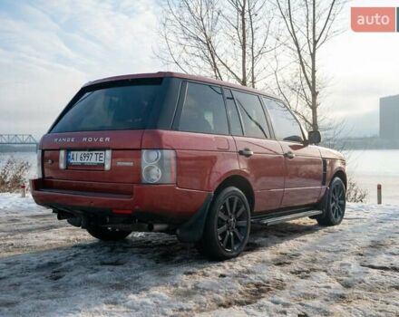 Червоний Ленд Ровер Рендж Ровер, об'ємом двигуна 4.2 л та пробігом 406 тис. км за 9520 $, фото 5 на Automoto.ua