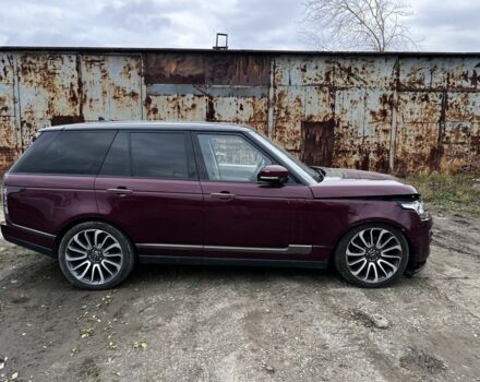 Красный Ленд Ровер Рендж Ровер, объемом двигателя 4.4 л и пробегом 69 тыс. км за 9500 $, фото 2 на Automoto.ua