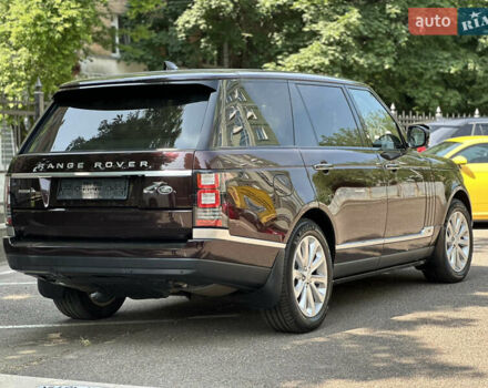 Красный Ленд Ровер Рендж Ровер, объемом двигателя 4.37 л и пробегом 175 тыс. км за 62000 $, фото 15 на Automoto.ua