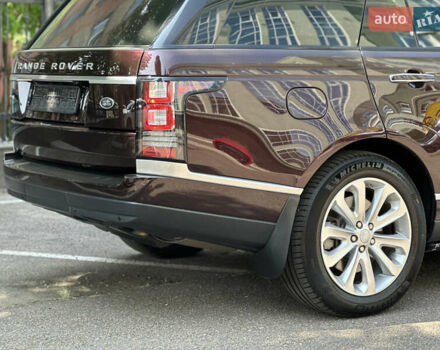 Красный Ленд Ровер Рендж Ровер, объемом двигателя 4.37 л и пробегом 175 тыс. км за 62000 $, фото 16 на Automoto.ua