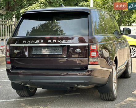 Красный Ленд Ровер Рендж Ровер, объемом двигателя 4.37 л и пробегом 175 тыс. км за 62000 $, фото 14 на Automoto.ua