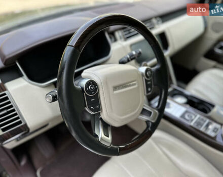 Красный Ленд Ровер Рендж Ровер, объемом двигателя 4.37 л и пробегом 175 тыс. км за 62000 $, фото 35 на Automoto.ua