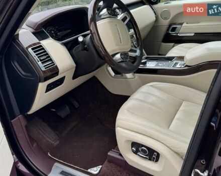 Червоний Ленд Ровер Рендж Ровер, об'ємом двигуна 4.37 л та пробігом 181 тис. км за 53000 $, фото 6 на Automoto.ua