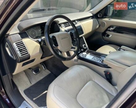 Красный Ленд Ровер Рендж Ровер, объемом двигателя 4.37 л и пробегом 109 тыс. км за 74900 $, фото 10 на Automoto.ua