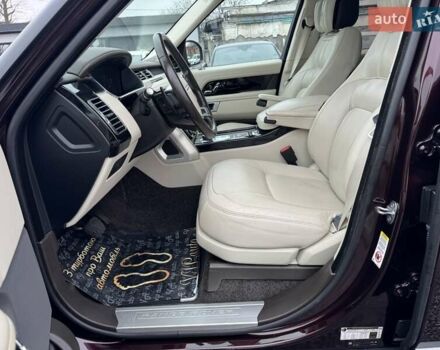 Красный Ленд Ровер Рендж Ровер, объемом двигателя 3 л и пробегом 139 тыс. км за 51900 $, фото 117 на Automoto.ua