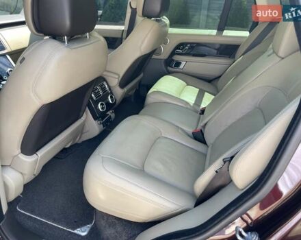 Красный Ленд Ровер Рендж Ровер, объемом двигателя 4.37 л и пробегом 109 тыс. км за 74900 $, фото 25 на Automoto.ua