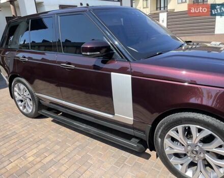 Красный Ленд Ровер Рендж Ровер, объемом двигателя 4.37 л и пробегом 109 тыс. км за 74900 $, фото 3 на Automoto.ua