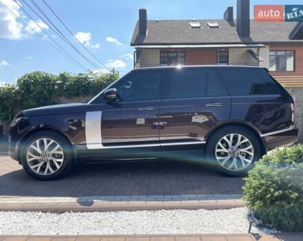 Красный Ленд Ровер Рендж Ровер, объемом двигателя 4.37 л и пробегом 109 тыс. км за 74900 $, фото 7 на Automoto.ua