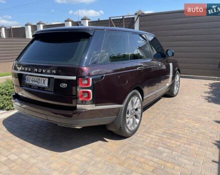 Красный Ленд Ровер Рендж Ровер, объемом двигателя 4.37 л и пробегом 109 тыс. км за 74900 $, фото 4 на Automoto.ua
