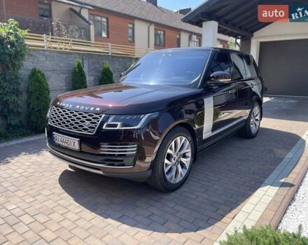 Красный Ленд Ровер Рендж Ровер, объемом двигателя 4.37 л и пробегом 109 тыс. км за 74900 $, фото 1 на Automoto.ua