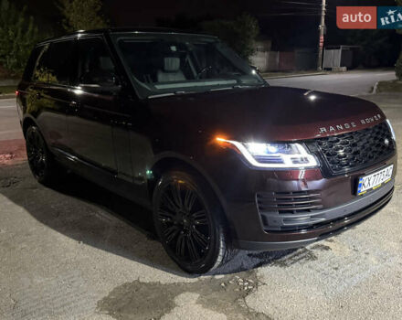 Ленд Ровер Рендж Ровер 2020 у Харкові на Automoto.ua Червоний Ленд Ровер Рендж Ровер, об'ємом двигуна 5 л та пробігом 25 тис. км за 125000 $, фото 4 на Automoto.ua