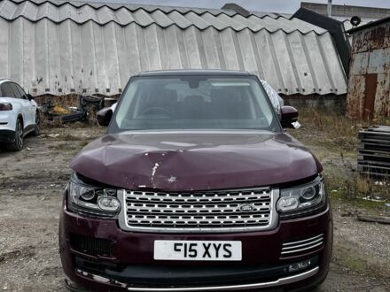 Красный Ленд Ровер Рендж Ровер, объемом двигателя 4.4 л и пробегом 69 тыс. км за 9500 $, фото 1 на Automoto.ua