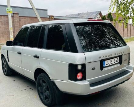 Ленд Ровер Рендж Ровер 2003 в Синельниковом на Automoto.ua Серый Ленд Ровер Рендж Ровер, объемом двигателя 3 л и пробегом 324 тыс. км за 4550 $, фото 6 на Automoto.ua