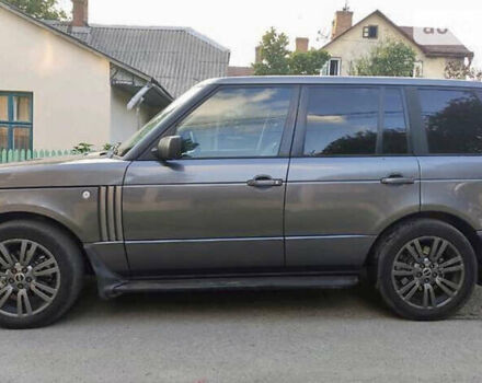 Серый Ленд Ровер Рендж Ровер, объемом двигателя 3 л и пробегом 250 тыс. км за 9600 $, фото 2 на Automoto.ua