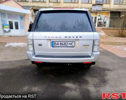 Серый Ленд Ровер Рендж Ровер, объемом двигателя 4.4 л и пробегом 233 тыс. км за 9500 $, фото 3 на Automoto.ua