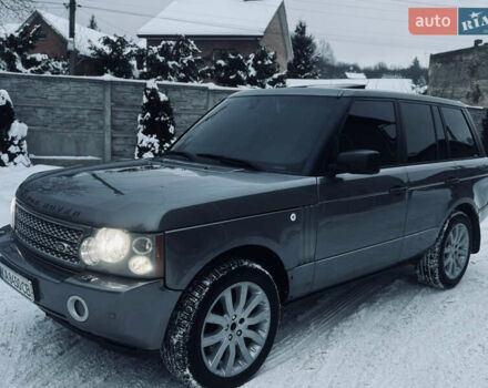 Серый Ленд Ровер Рендж Ровер, объемом двигателя 3.6 л и пробегом 320 тыс. км за 11000 $, фото 3 на Automoto.ua