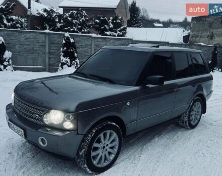 Серый Ленд Ровер Рендж Ровер, объемом двигателя 3.6 л и пробегом 320 тыс. км за 11000 $, фото 6 на Automoto.ua