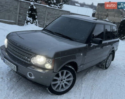 Серый Ленд Ровер Рендж Ровер, объемом двигателя 3.6 л и пробегом 320 тыс. км за 12500 $, фото 2 на Automoto.ua