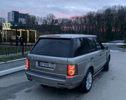 Серый Ленд Ровер Рендж Ровер, объемом двигателя 4.37 л и пробегом 398 тыс. км за 12500 $, фото 2 на Automoto.ua