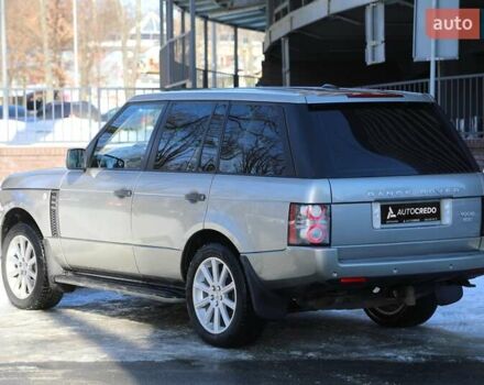 Серый Ленд Ровер Рендж Ровер, объемом двигателя 4.37 л и пробегом 252 тыс. км за 21500 $, фото 3 на Automoto.ua