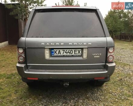 Сірий Ленд Ровер Рендж Ровер, об'ємом двигуна 4.37 л та пробігом 270 тис. км за 26000 $, фото 2 на Automoto.ua