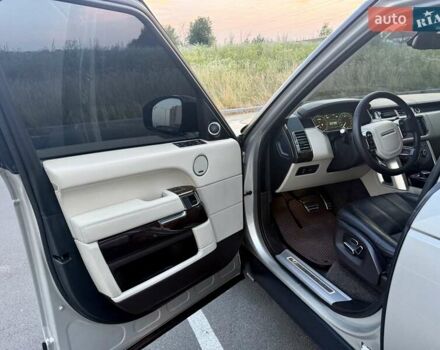 Серый Ленд Ровер Рендж Ровер, объемом двигателя 4.37 л и пробегом 210 тыс. км за 41499 $, фото 6 на Automoto.ua