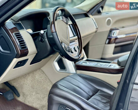 Серый Ленд Ровер Рендж Ровер, объемом двигателя 4.37 л и пробегом 100 тыс. км за 42000 $, фото 32 на Automoto.ua