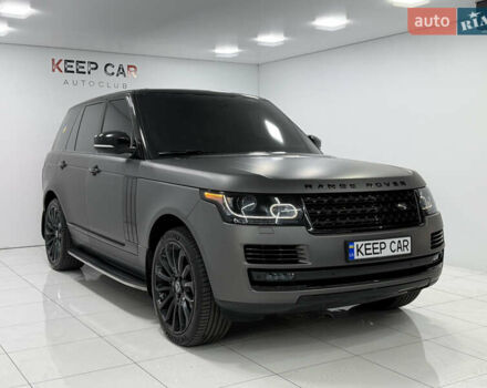 Серый Ленд Ровер Рендж Ровер, объемом двигателя 4.4 л и пробегом 220 тыс. км за 32000 $, фото 1 на Automoto.ua