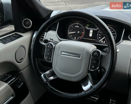 Сірий Ленд Ровер Рендж Ровер, об'ємом двигуна 4.37 л та пробігом 190 тис. км за 29500 $, фото 16 на Automoto.ua