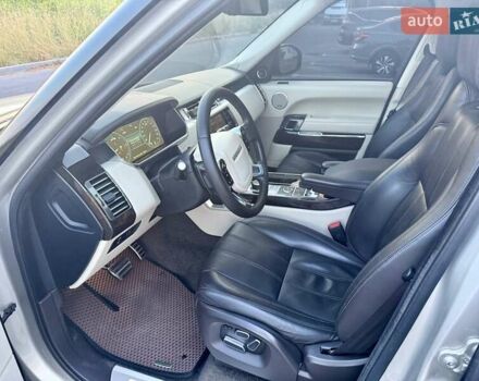 Серый Ленд Ровер Рендж Ровер, объемом двигателя 4.37 л и пробегом 210 тыс. км за 41499 $, фото 8 на Automoto.ua