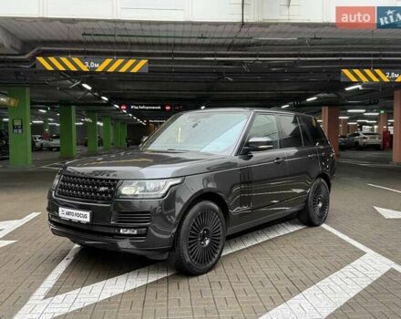 Серый Ленд Ровер Рендж Ровер, объемом двигателя 4.37 л и пробегом 271 тыс. км за 29990 $, фото 3 на Automoto.ua